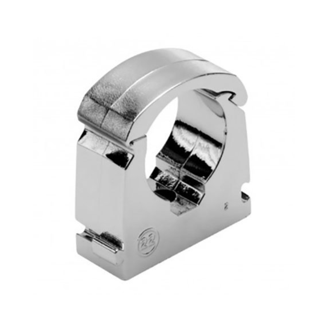 Chrome Single Link Pipe Clip