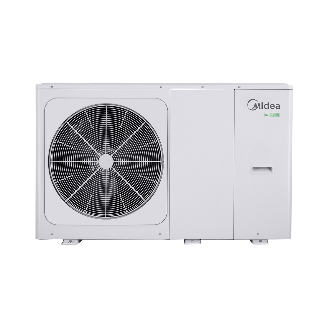 Midea R32 8kw Heat Pump & Cylinder Pack