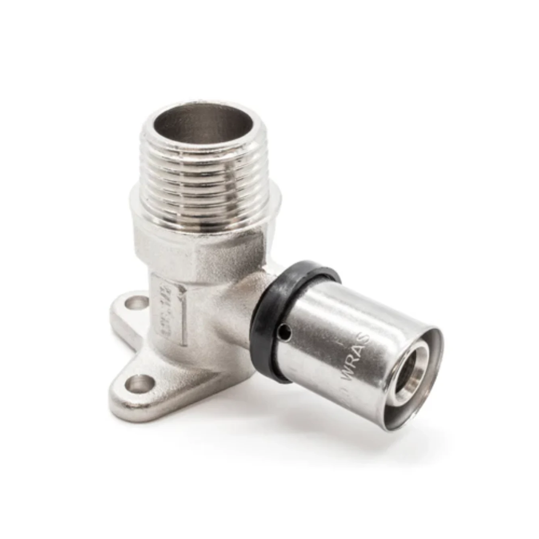 MLCP Male Wall Plate Elbow