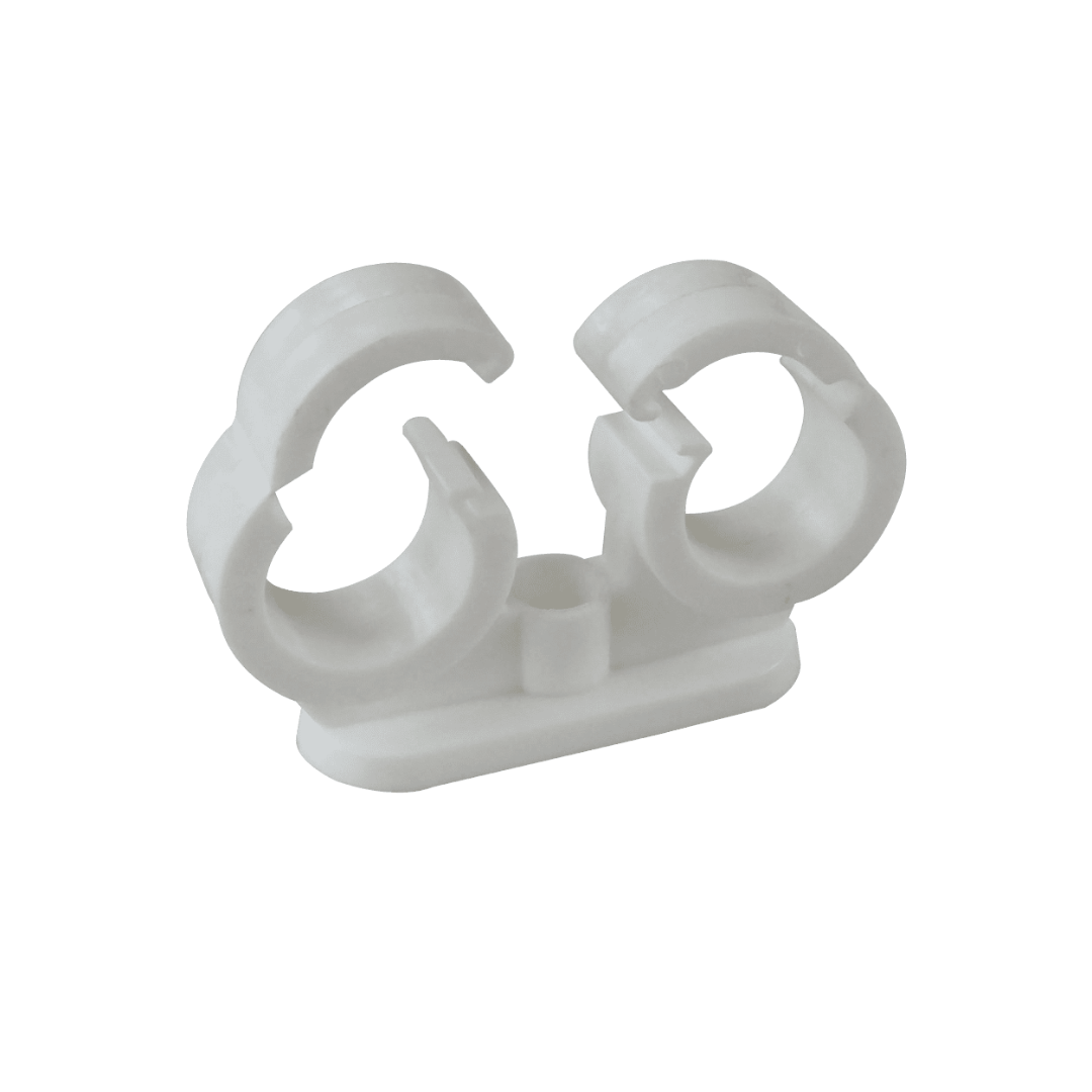 Double Clip Lock Pipe Clip