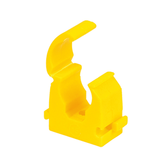 Yellow Single Link Pipe Clip